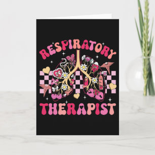 Valentine Lung Hearts Respiratory Therapist Pulmon Card