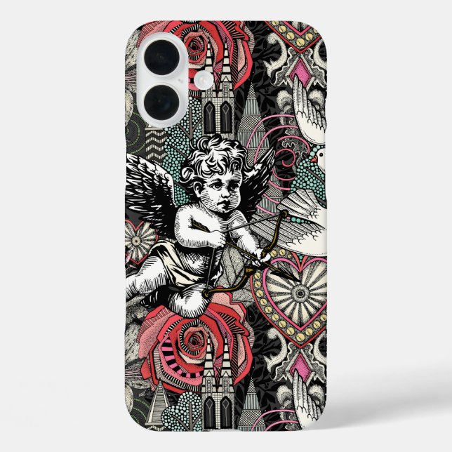 valentine maximalism col dark Case-Mate iPhone case (Back)