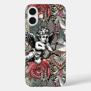 valentine maximalism col light iPhone 16 plus case