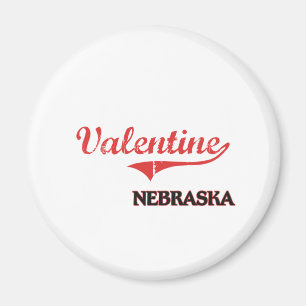 Valentine Nebraska City Classic Magnet