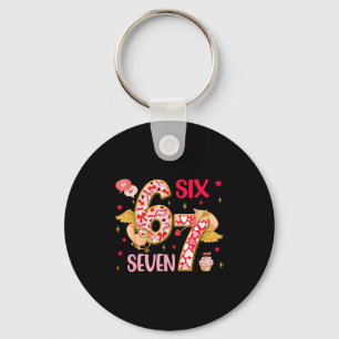 Valentine Nge 67 Funny Saying Six Seven Valentine' Key Ring