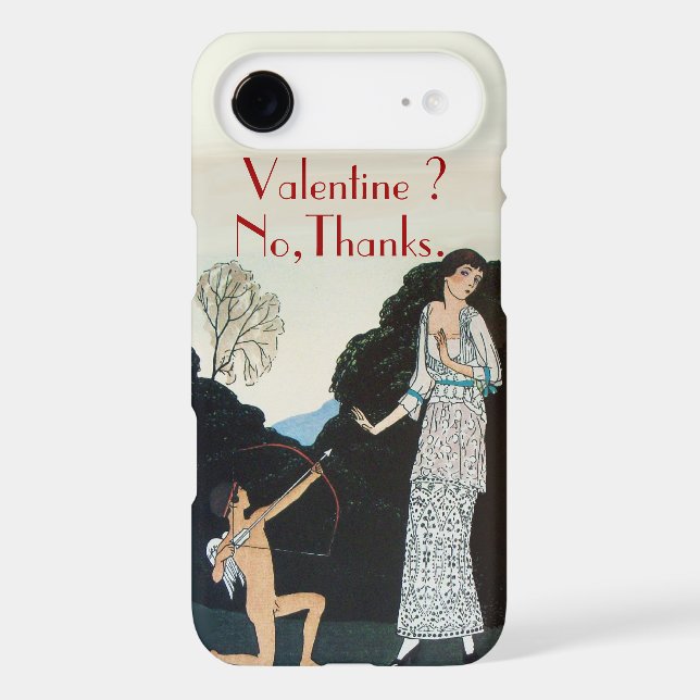 VALENTINE ? NO,THANKS /RETRO ANTI VALENTINE'S DAY (Back)