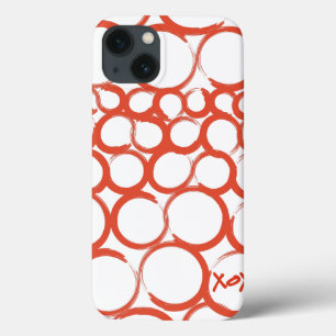 Valentine Painted XOXO iPhone 13 Case