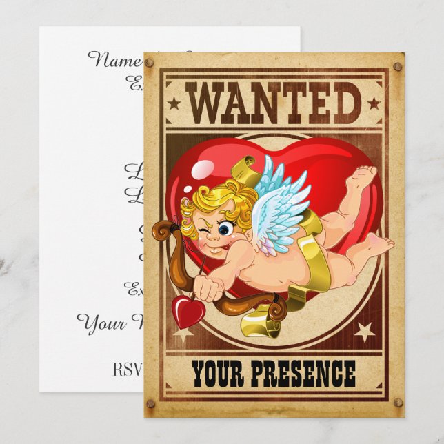 Valentine Party Invitation (Front/Back)