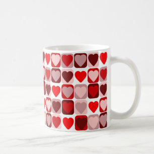 Valentine Patchwork Coffee Mug