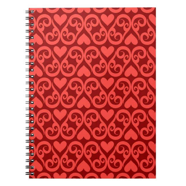 Valentine Pattern Notebook (Front)