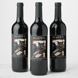 Valentine Phantom Doxie Wine Label