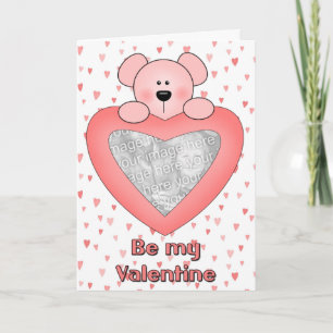 Valentine photo card