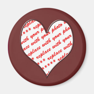 Valentine Photo Frame Magnet