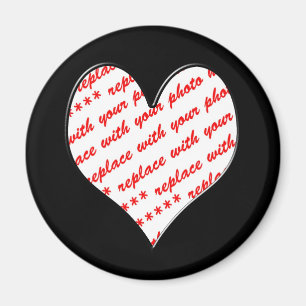 Valentine Photo Frame Magnet