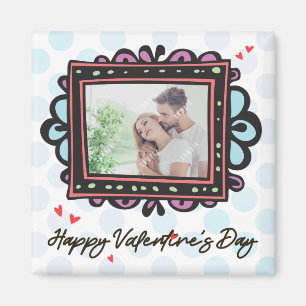 Valentine Photo Template Magnet