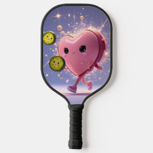Valentine Pickleball Love – Heart & Paddle Design