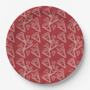 Valentine Pizza Party paper goods Paper Plate