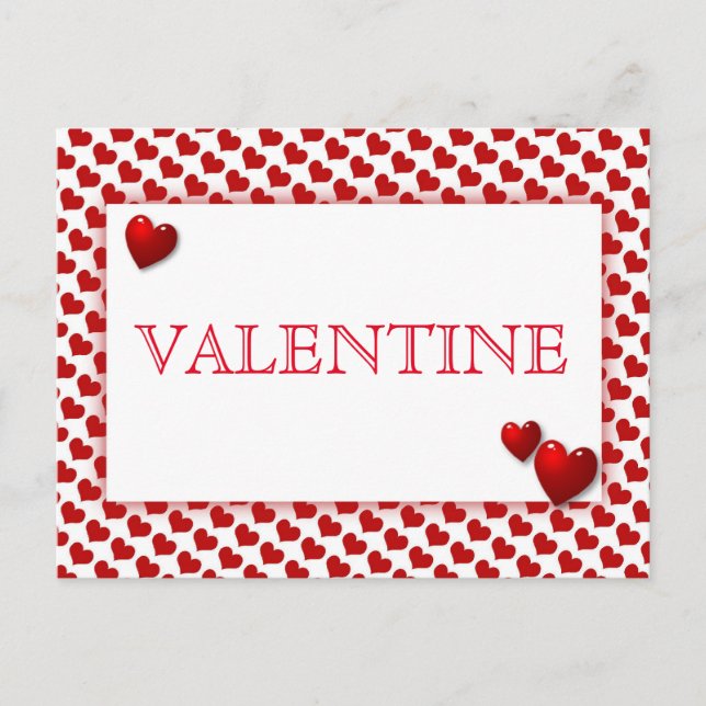 VALENTINE POSTCARD (Front)