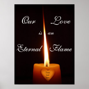 Valentine Poster - Eternal Flame