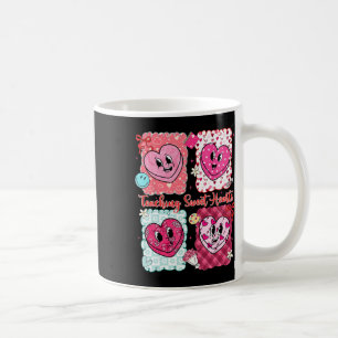 Valentine Preppy Teaching Sweet Hearts Teachers Me Coffee Mug