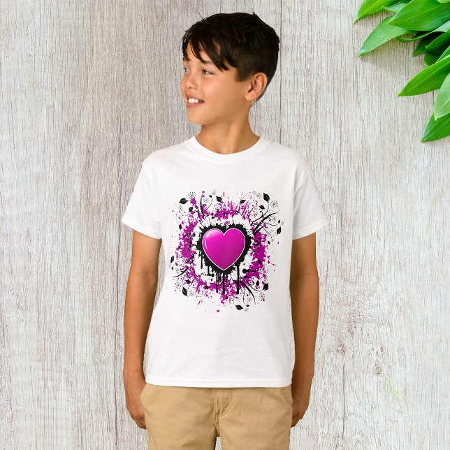 Valentine Purple Heart T-Shirt (Creator Uploaded)