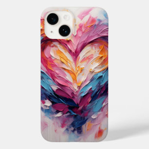 Valentine Radiant Love Heart Splash Case-Mate iPhone 14 Case