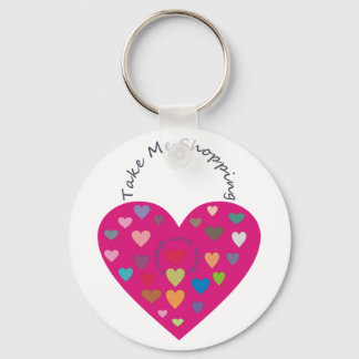Valentine Red Purse Key Ring