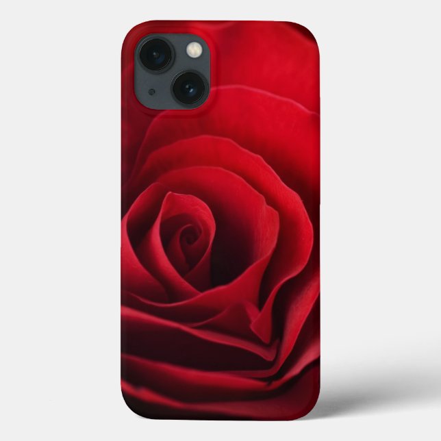 Valentine Red Rose Case-Mate iPhone Case (Back)