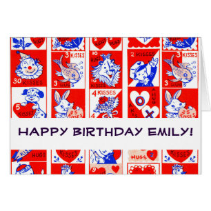 Valentine Retro Love Hugs Cute Pattern