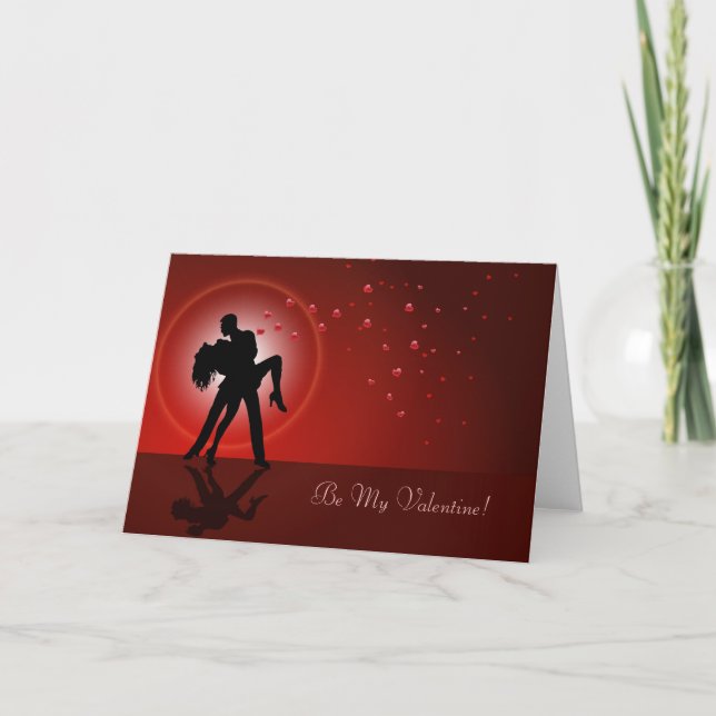 Valentine Romance Holiday Card (Front)