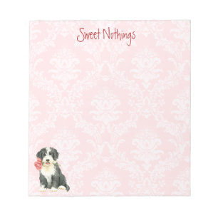 Valentine Rose Beardie Notepad