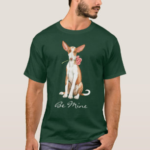 Valentine Rose Ibizan Hound T-Shirt