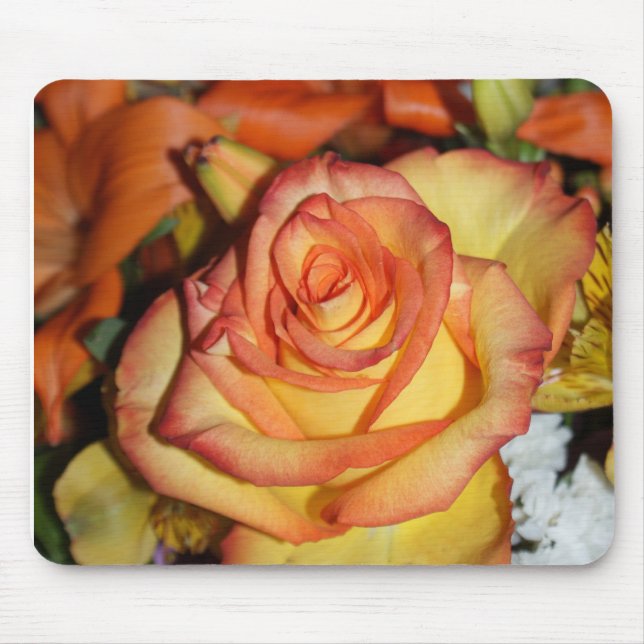 Valentine Rose Mouse Mat (Front)