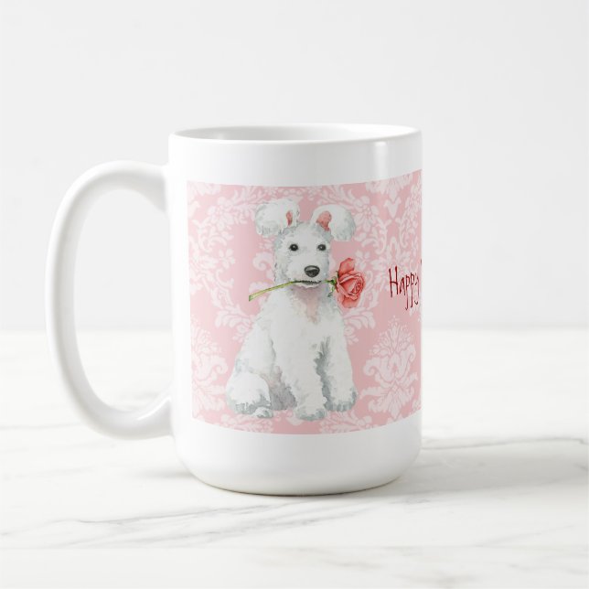 Valentine Rose Pumi Coffee Mug (Left)