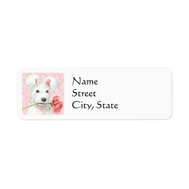 Valentine Rose Pumi Label (Front)