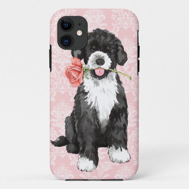 Valentine Rose PWD Case-Mate iPhone Case (Back)