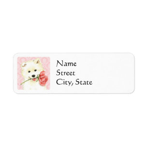 Valentine Rose Samoyed