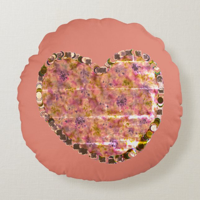 Valentine Round Pillow (Front)