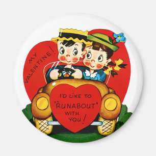 Valentine Runabout Magnet
