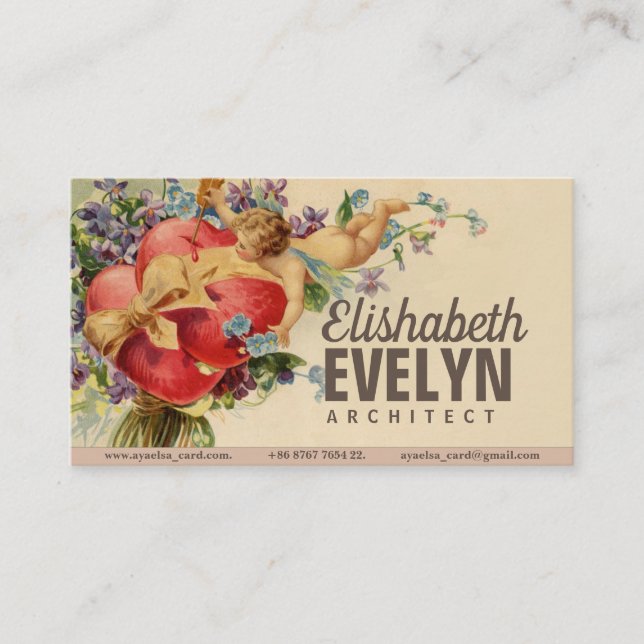 Valentine’s Business Card (Front)