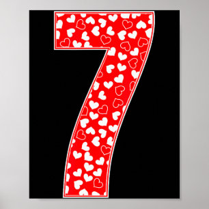 Valentine’s Day 67 Filled With Heart Funny Six Sev Poster