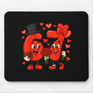 Valentine’s Day 67 Meme Filled With Hearts Funny S Mouse Mat