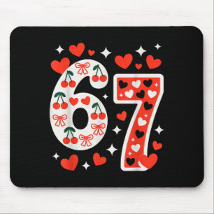 Valentine’s Day 67 Meme Filled With Hearts Funny S Mouse Mat