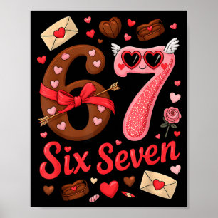 Valentine’s Day 67 Meme Filled With Hearts Funny S Poster