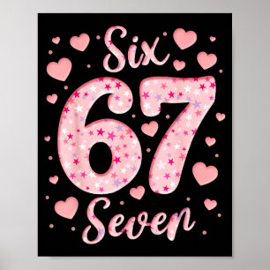 Valentine’s Day 67 Meme Filled With Hearts Funny S Poster
