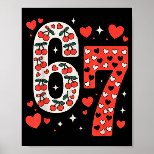 Valentine’s Day 67 Meme Filled With Hearts Funny S Poster