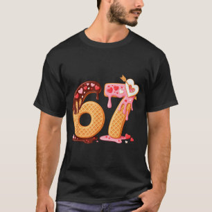 Valentine’s Day 67 Meme Filled With Hearts Funny S T-Shirt