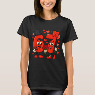 Valentine’s Day 67 Meme Filled With Hearts Funny S T-Shirt