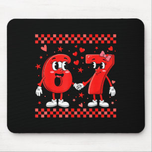 Valentine’s Day 67 Meme Funny Six Seven 6 7 Valent Mouse Mat