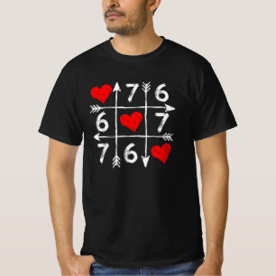 Valentine’s Day 67 Six Seven Meme Love 6 7 Heart T-Shirt