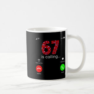 Valentine’s Day 6-7 Meme Six Seven 6 7 Valentine H Coffee Mug