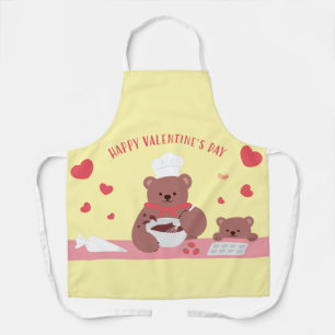 Valentine’s Day Baking Bears Apron