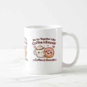 Valentine’s Day caffe and donuts Coffee Mug