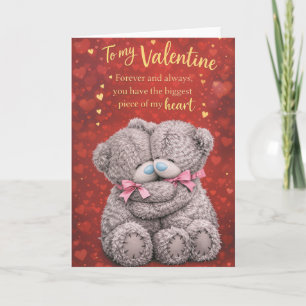 Valentine’s Day Card – To My Valentine – Cute Bear